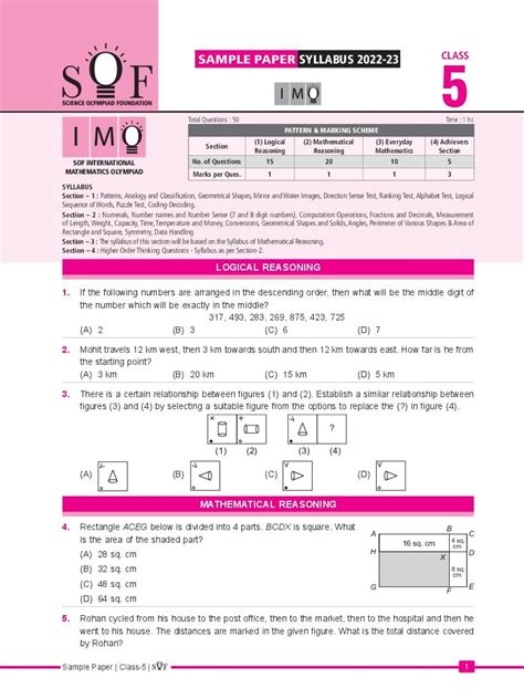 Download Imo Sample Papers 