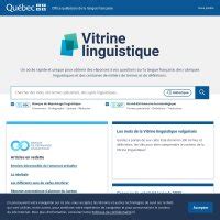 impact GDT - vitrinelinguistique.oqlf.gouv.qc.ca