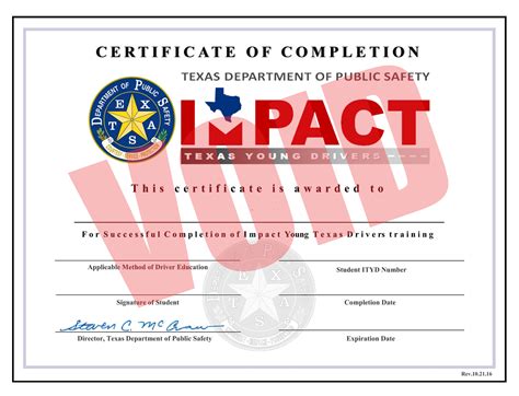 impact texas drivers