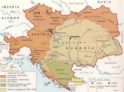 Imperio Austrohúngaro Mapa