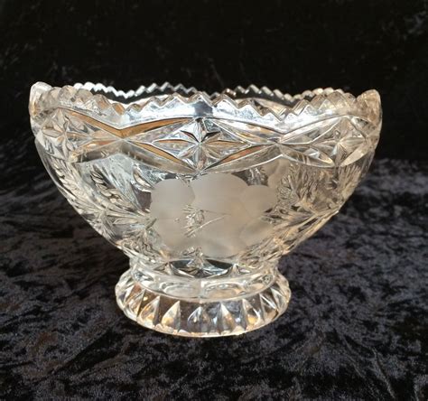 imperlux crystal bowl for sale eBay