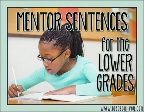 Implementing Mentor Sentences In The Lower Grades Ideas Teaching Sentence Structure 2nd Grade - Teaching Sentence Structure 2nd Grade