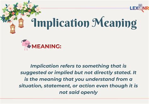 Implication Meaning In Kannada