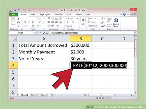 Implicit Interest Rate