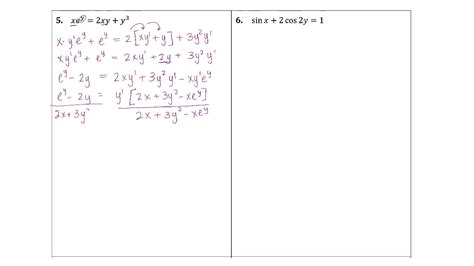 Full Download Implicit Differentiation Homework Answers Zirconore 