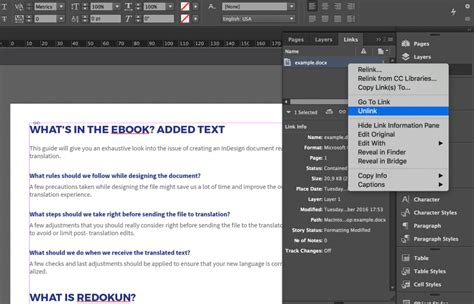 Import Word To Indesign