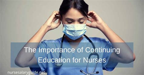 importance of continuing education for nurses ncbi