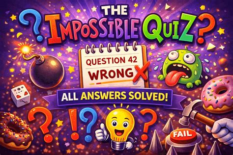 Impossible Quiz Quiz