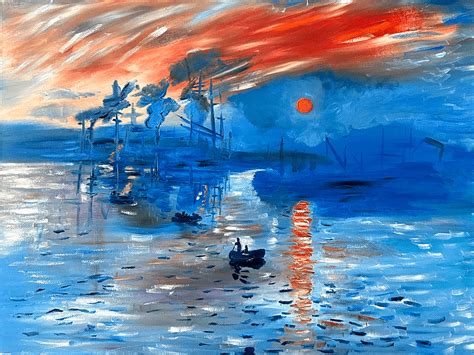 Impression Sunrise Painter