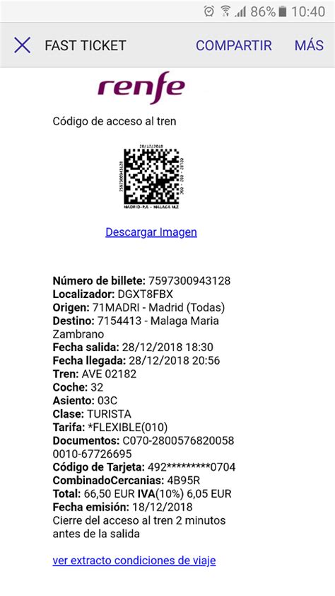 Imprimir Billetes Renfe