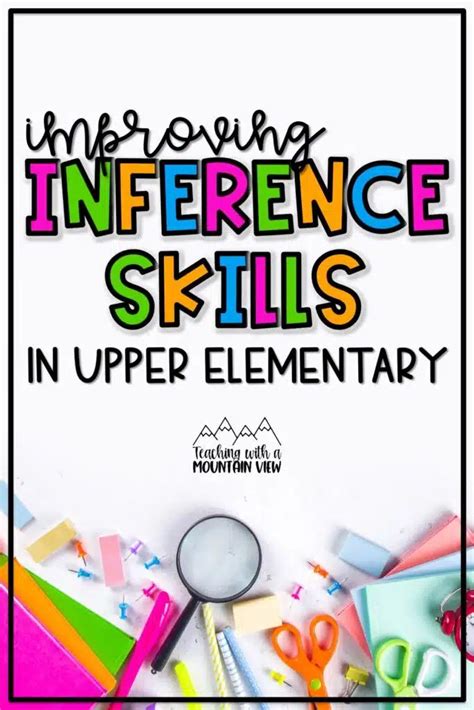 Improving Inference Skills Teaching With A Mountain View Inference Map 3rd Grade - Inference Map 3rd Grade