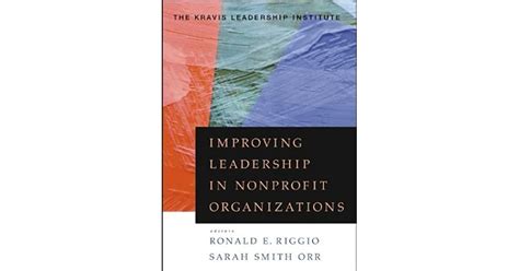 Read Improving Leadership In Nonprofit Organizations With Cdrom 