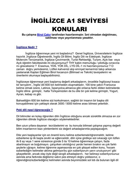 impulse ingilizce a1 ingilizce
