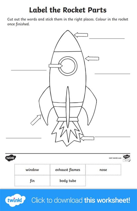 In A Rocket Worksheet Worksheet Teacher Made Twinkl Kindergarten Rocket Worksheet - Kindergarten Rocket Worksheet