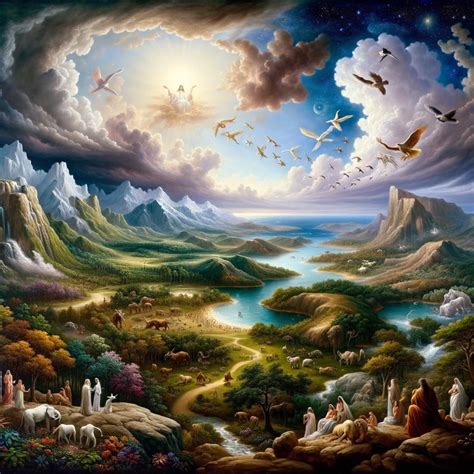 in a world created by a drunken god