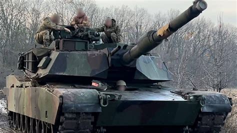 In Berdychi Ukraineu0027s M 1 Abrams Tanks Made Hundred Tens And Units - Hundred Tens And Units
