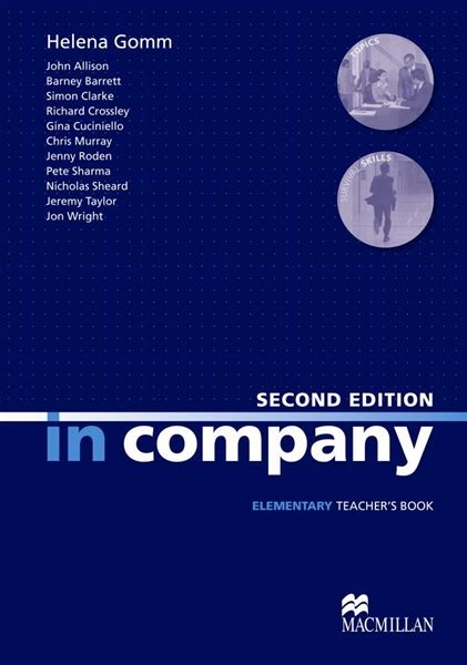 In Company Elementary Second Edition Macmillan
