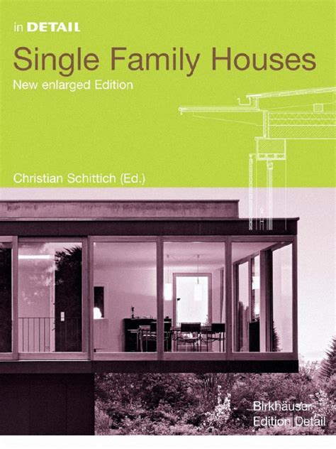 in detail single family houses pdf