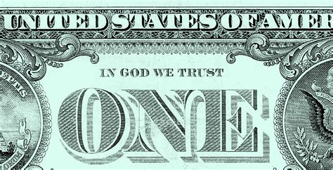 in god we trust us dollar