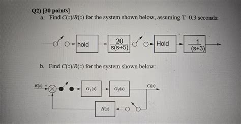 In The System Shown Below The Two Continuous Time Signals