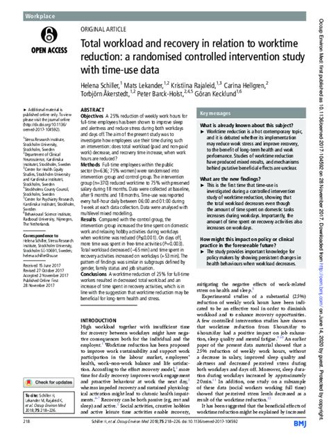 In The Total Workload As Assessed By Cardiopulmonary Exercise Testing