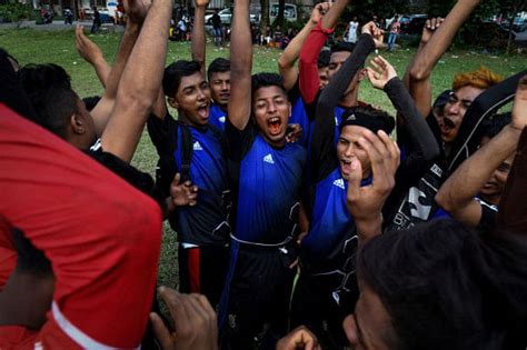 In World Cups Shadow Rohingya Find Freedom On Pitch The Daily Star