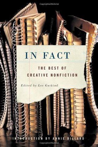 Full Download In Fact The Best Of Creative Nonfiction 