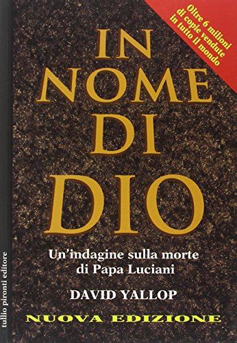 Read Online In Nome Di Dio La Morte Di Papa Luciani 