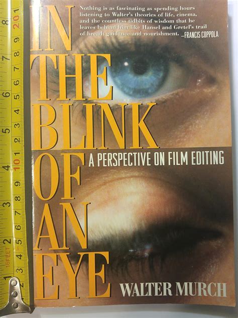 Read In The Blink Of An Eye Walter Murch 