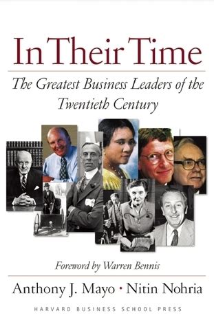 Full Download In Their Time The Greatest Business Leaders Of The Twentieth Century 