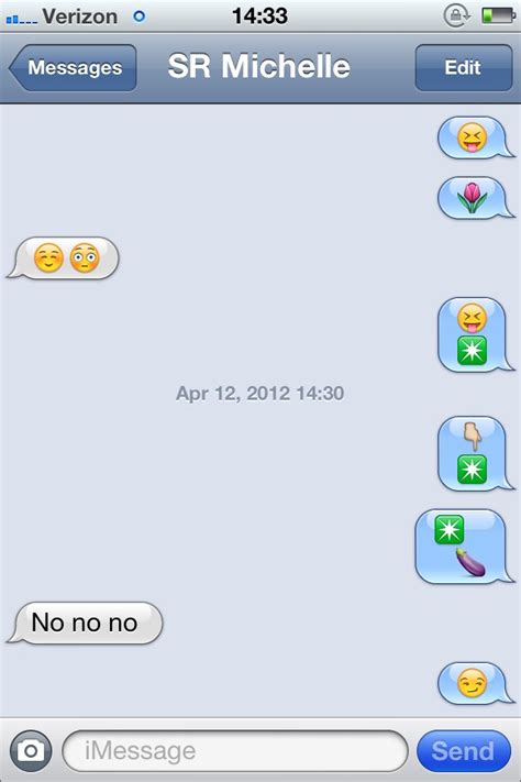 inappropriate text emoticons