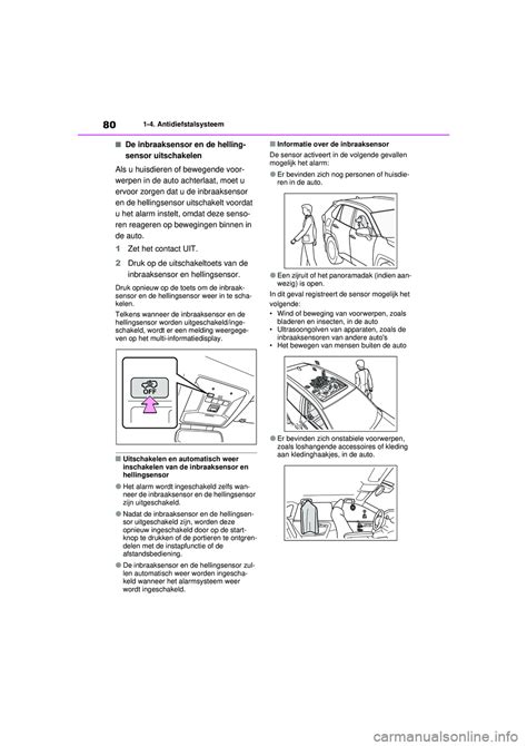 inbraaksensor auto