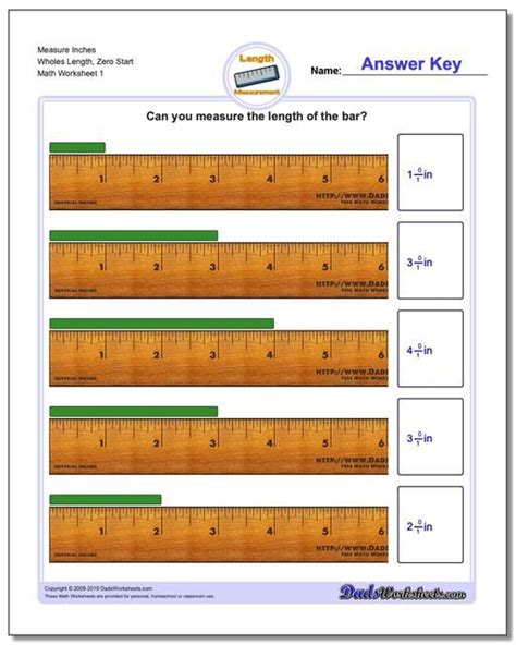 Inches Measurement Dadsworksheets Com Measuring In Inches Worksheet - Measuring In Inches Worksheet