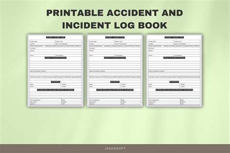 Incident Log Book