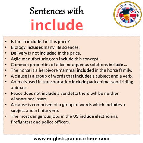 include english