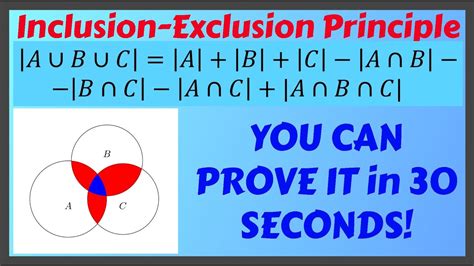 Download Inclusion Exclusion Principle Proof By Mathematical 