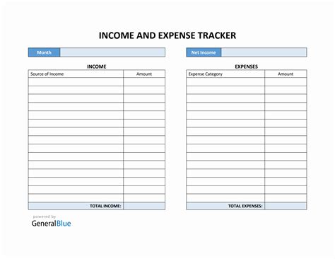 Download the Expense Tracker Template for 