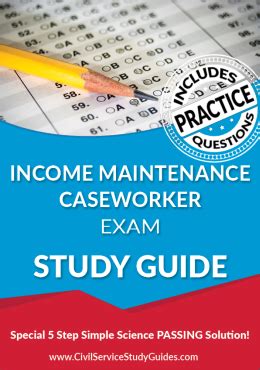 Income Maintenance Caseworker Study Guide
