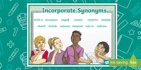 Incorporate Synonym