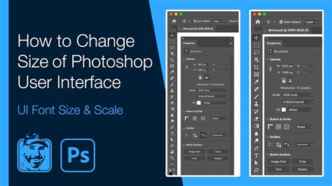 increase font size in photoshop