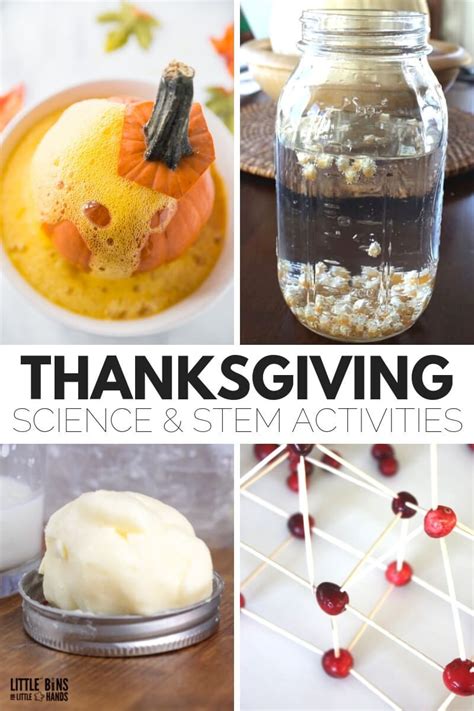 Incredibly Fun Thanksgiving Stem Activities Science Thanksgiving - Science Thanksgiving