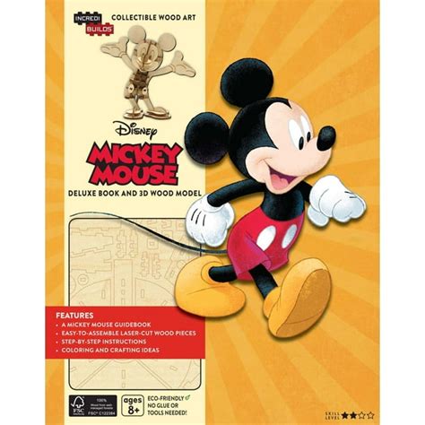 Read Online Incredibuilds Walt Disney Mickey Mouse Deluxe Book And Model Set 
