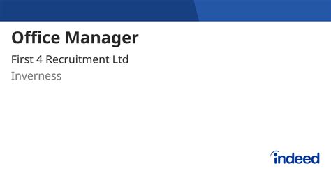 Indeed Office Manager Assessment