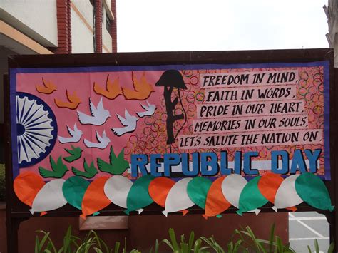 Independence Day Board Decoration