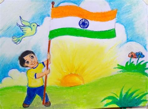 Independence Day Drawing For Kids Easy   77th Independence Day Drawing Ideas In 2023 Paisa - Independence Day Drawing For Kids Easy