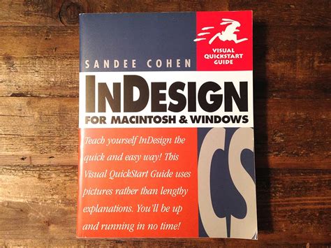Indesign Cs For Macintosh And Windows Visual Quickstart Guide Visual Quickstart Guides