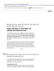 Read Online Index Of Visa Cc File Type Txt Pdf Ebook And Manual Free 