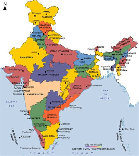 India And Capitals