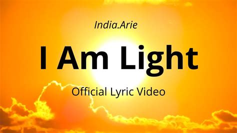 india arie i am light instrumental music