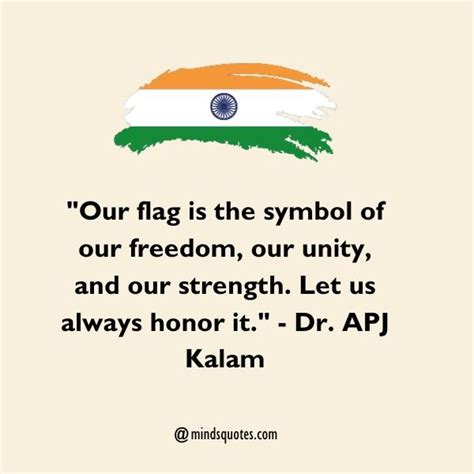 India Flag Quote
